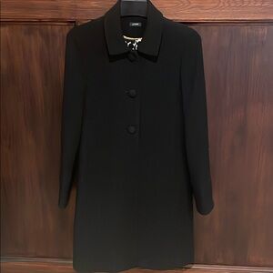 Jcrew Topcoat Black